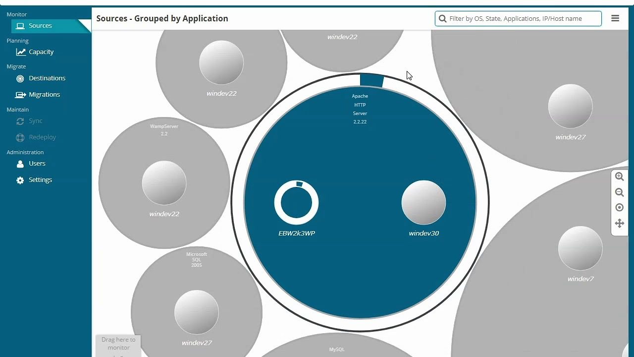 VirtaMove Maestro and Monitor Demo